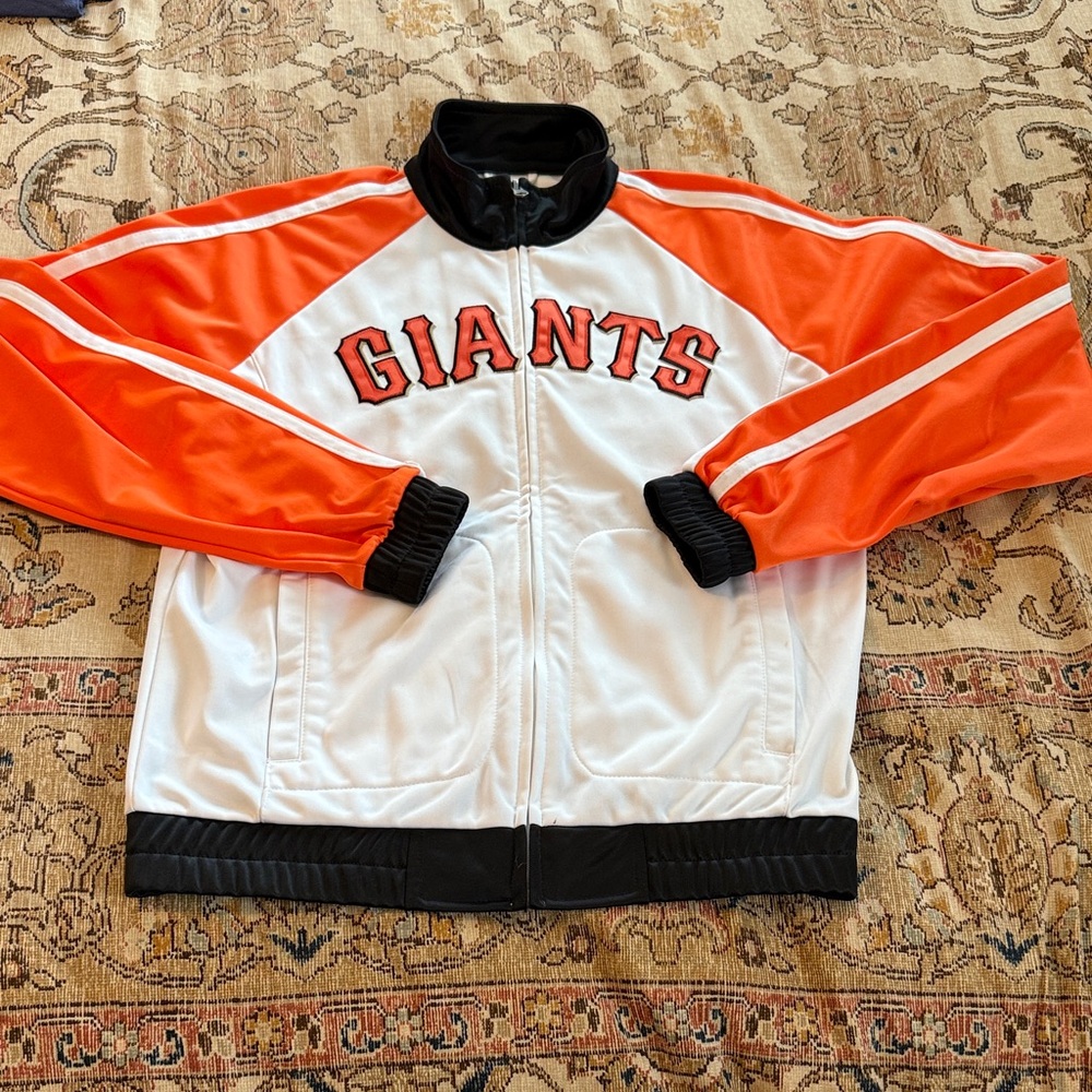 SF Giants Orange and White Jacket